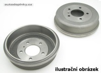 Zimmermann zadní brzdové bubny - Lancia PRISMA (831AB0), 1.9 Diesel - výkon 48 kW -- rok výroby 01/1983-02/1992 Zimmermann zadní brzdové bubny - Lancia PRISMA (831AB0), 1.9 Diesel - výkon 48 kW -- rok výroby 01/1983-02/1992
